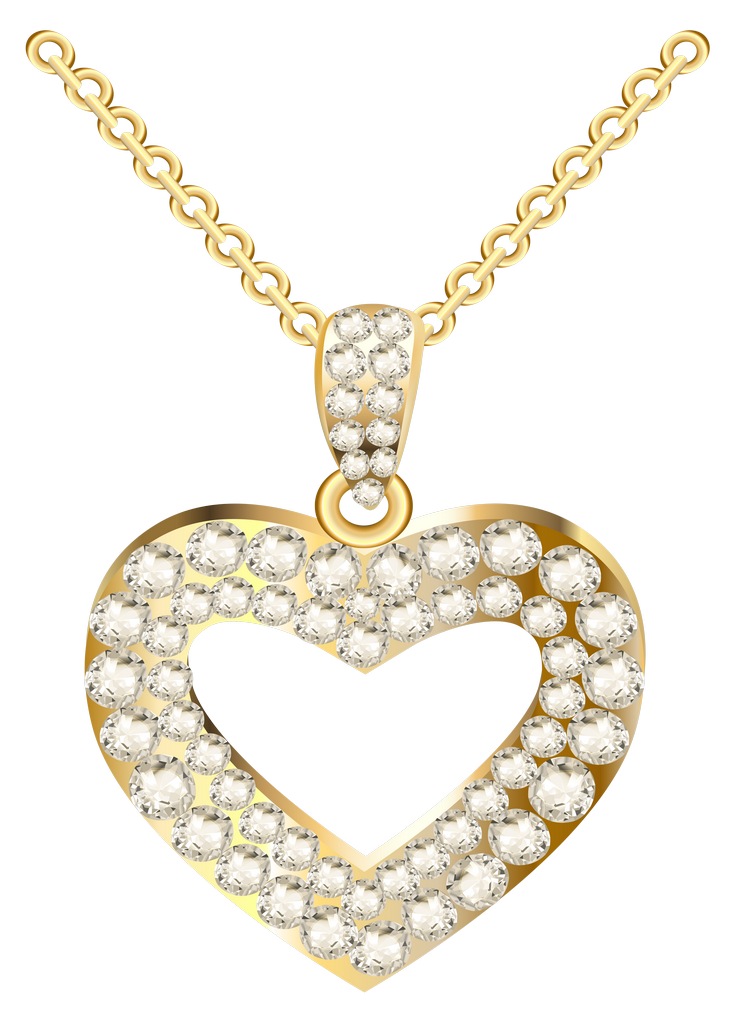 Necklace Background PNG Clip Art