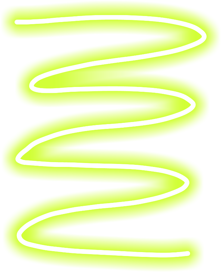 Neon Green Aesthetic Transparent PNG