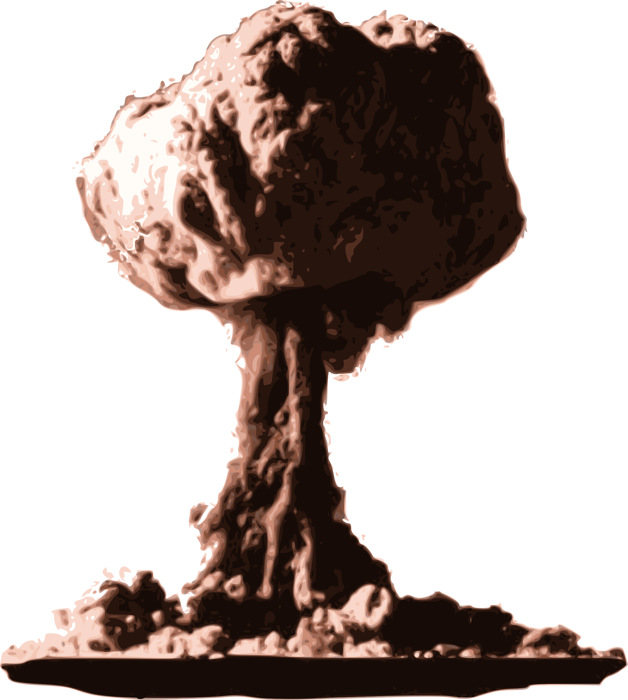 Nuclear Bomb Background PNG Image