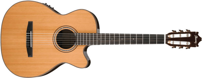 Nylon-String Classical Guitar PNG Clipart Background