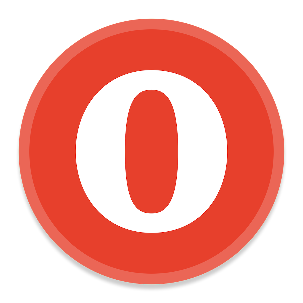 Opera Logo Transparent Free PNG