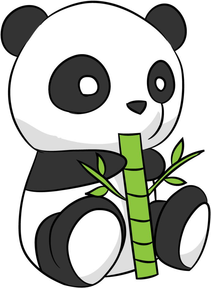 Panda Transparent Clip Art Background
