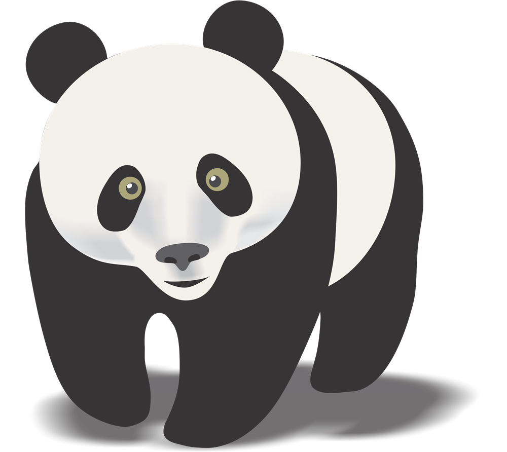 Panda Transparent Clip Art PNG