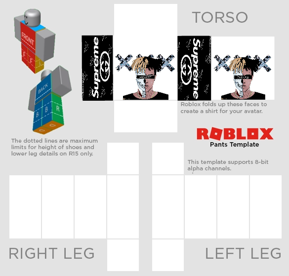 Pants Template Roblox Background PNG Image - PNG Play