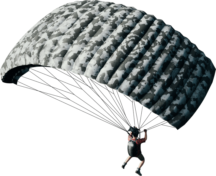 Parachute PNG Background Clip Art