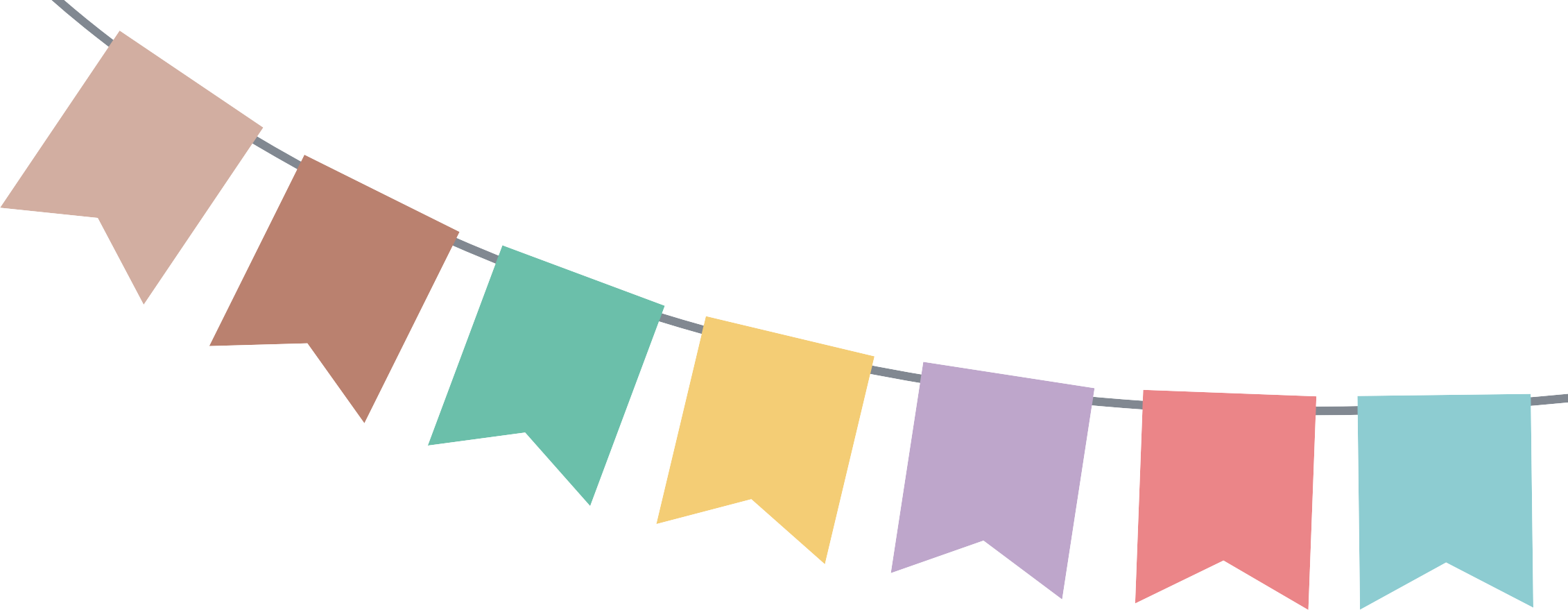 Party Flags No Background Clip Art