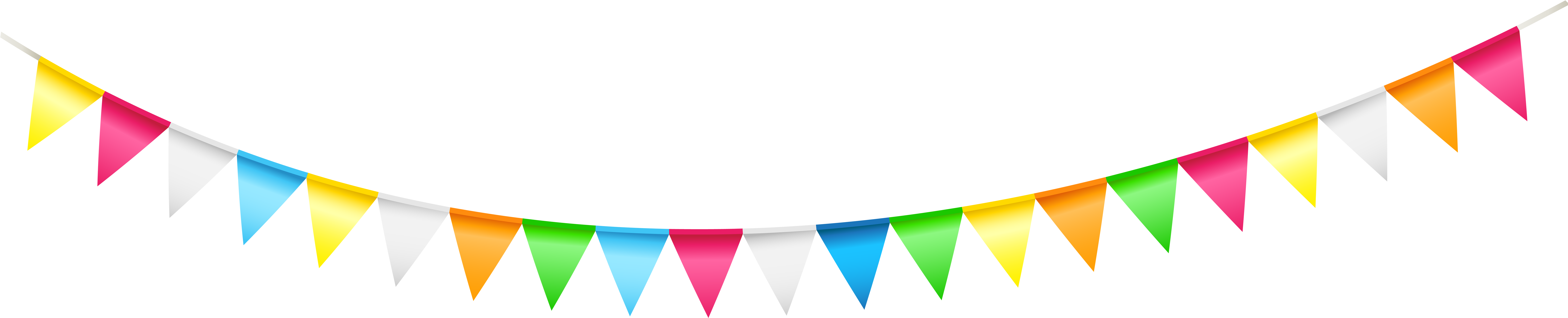 Party Flags PNG Clip Art HD Quality