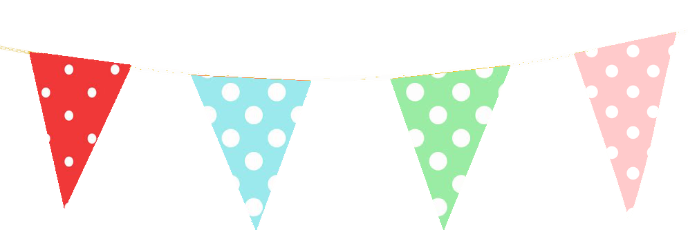 Party Flags PNG HD Quality