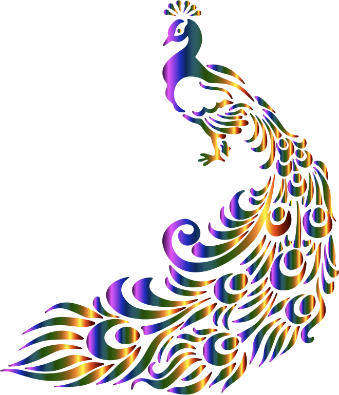 Peacock PNG Background Clip Art