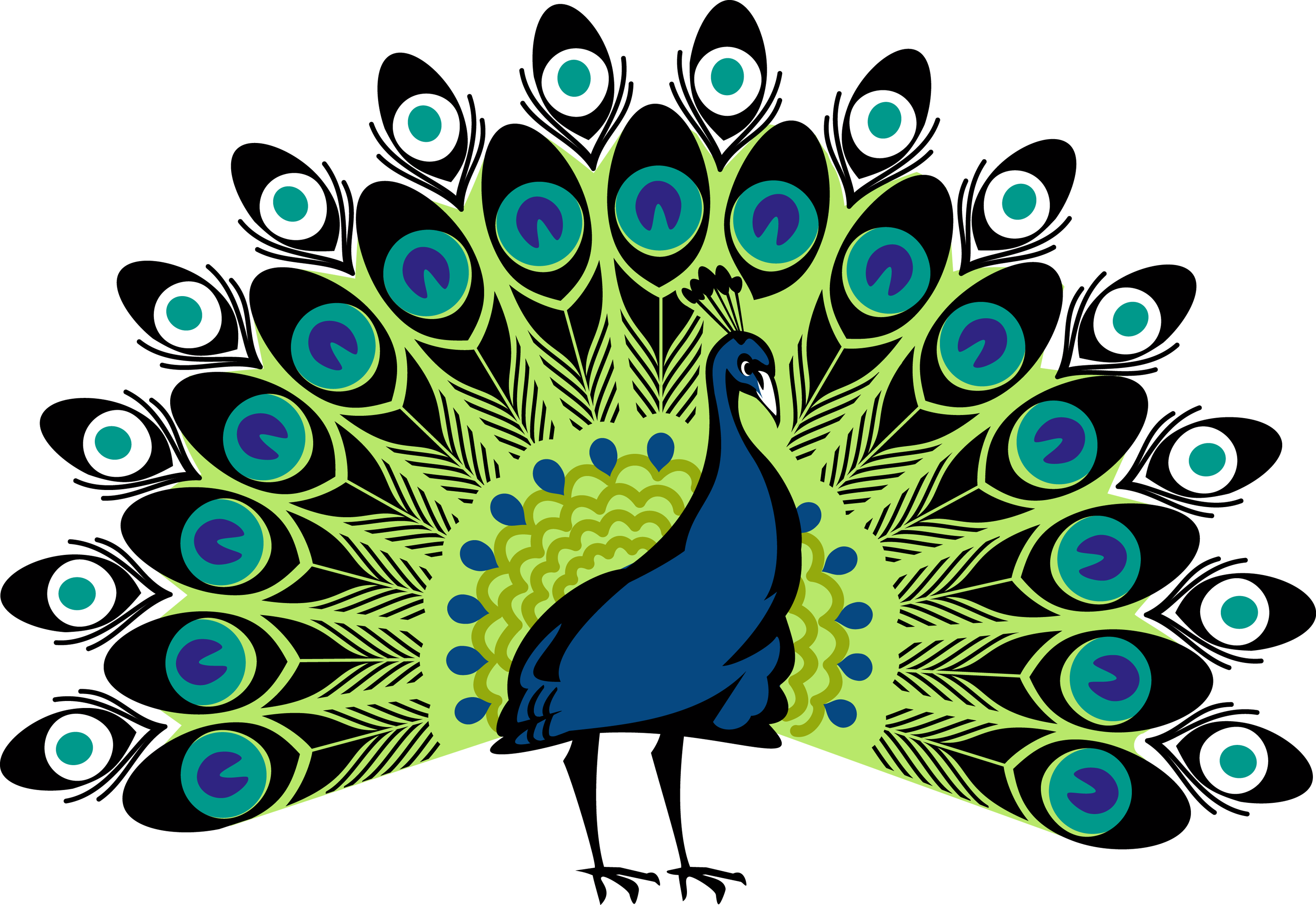 Peacock Transparent File Clip Art