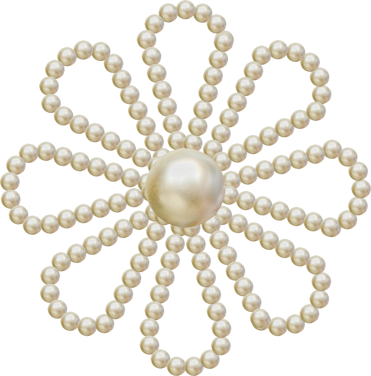 Pearls Transparent Free PNG Clip Art