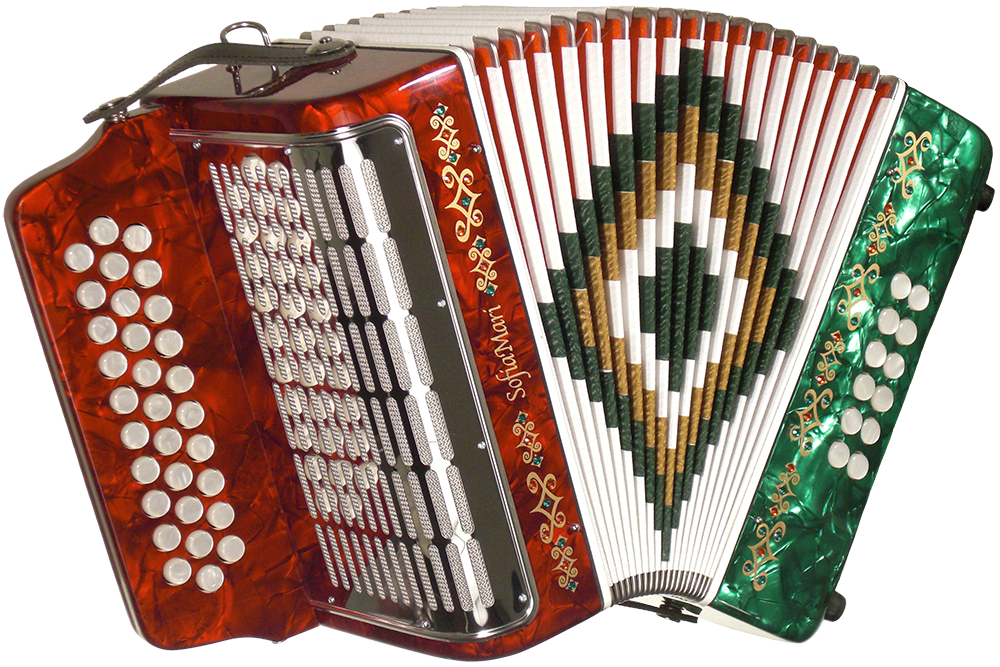 Pedal Harmony Accordion Background PNG Image