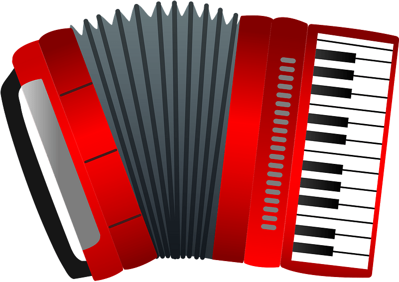 Piano Accordion Free PNG