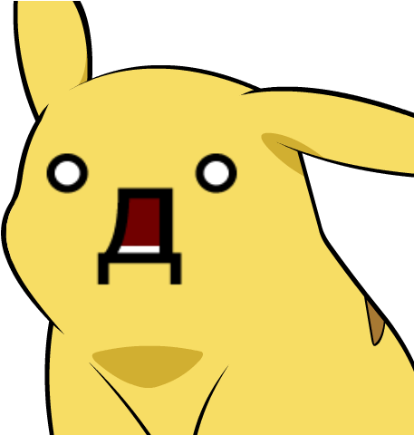 Pikachu Meme No Background
