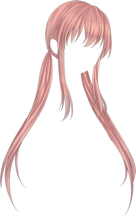 Pink Hair Anime Girl Transparent File | PNG Play