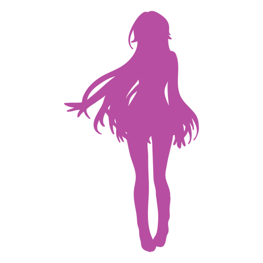 Pink Hair Anime Girl Transparent Image