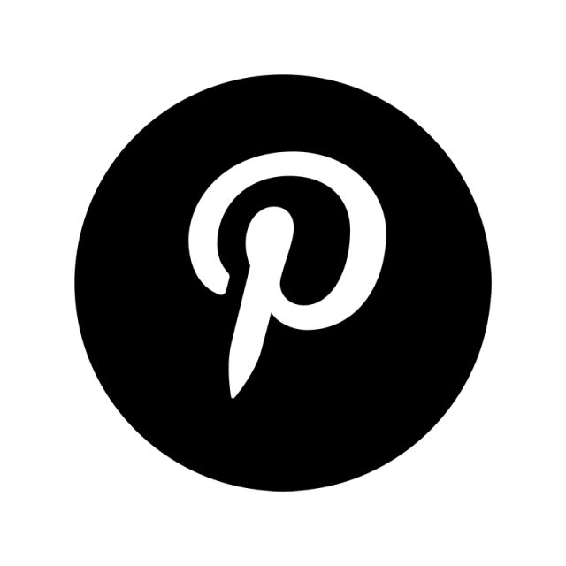 Pinterest Logo Background PNG Clip Art Image