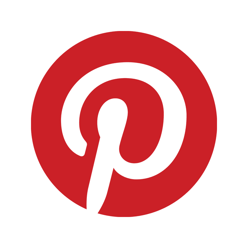 Logo Pinterest PNG Fondo de Clipart