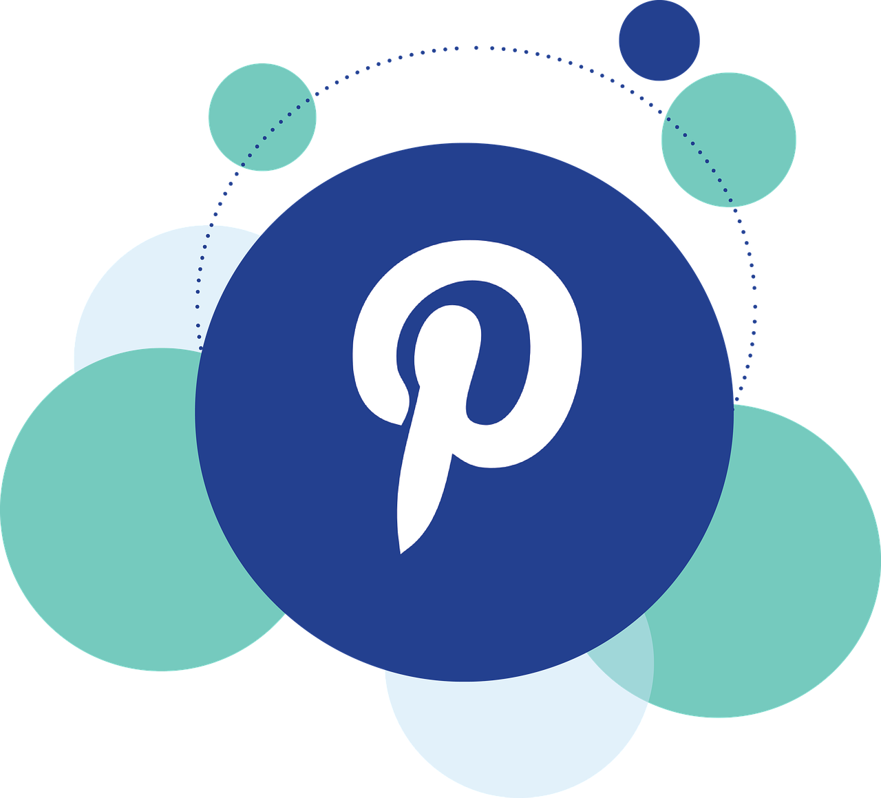 Pinterest Logo Transparent Free PNG Clip Art