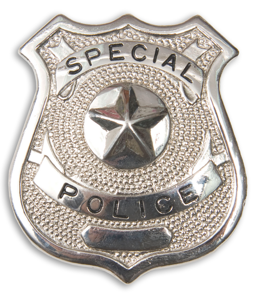 Police Badge Background PNG Clip Art Image