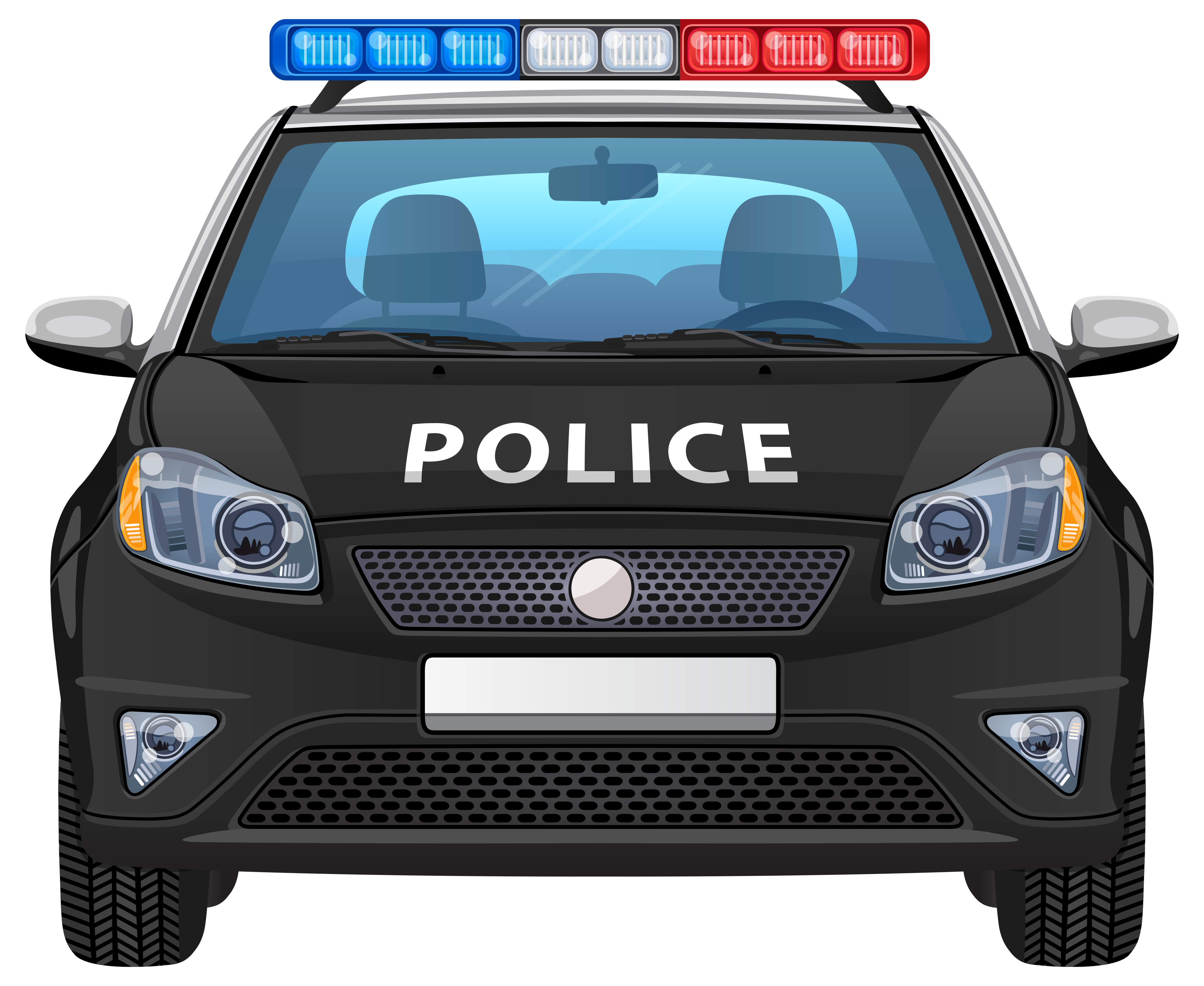 Police Car Clip Art Transparent PNG