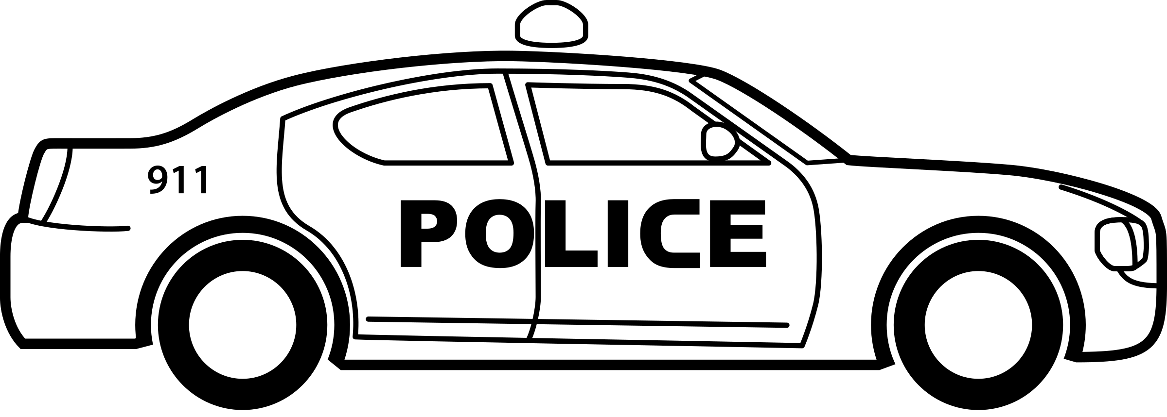 Police Car Transparent Clip Art PNG