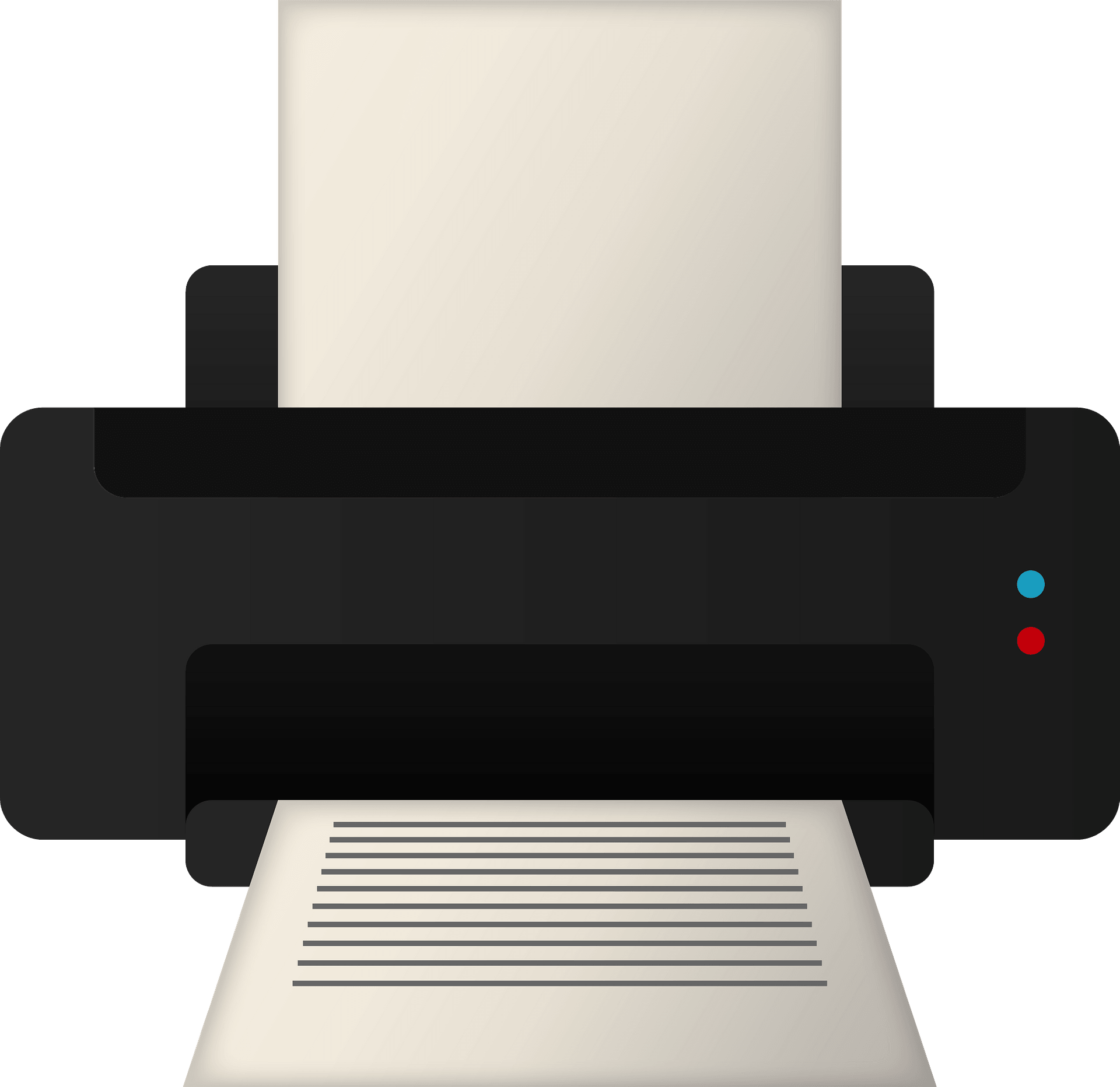 Printer Transparent Background