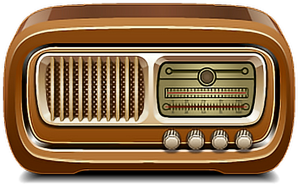 Radio Background PNG Clip Art Image