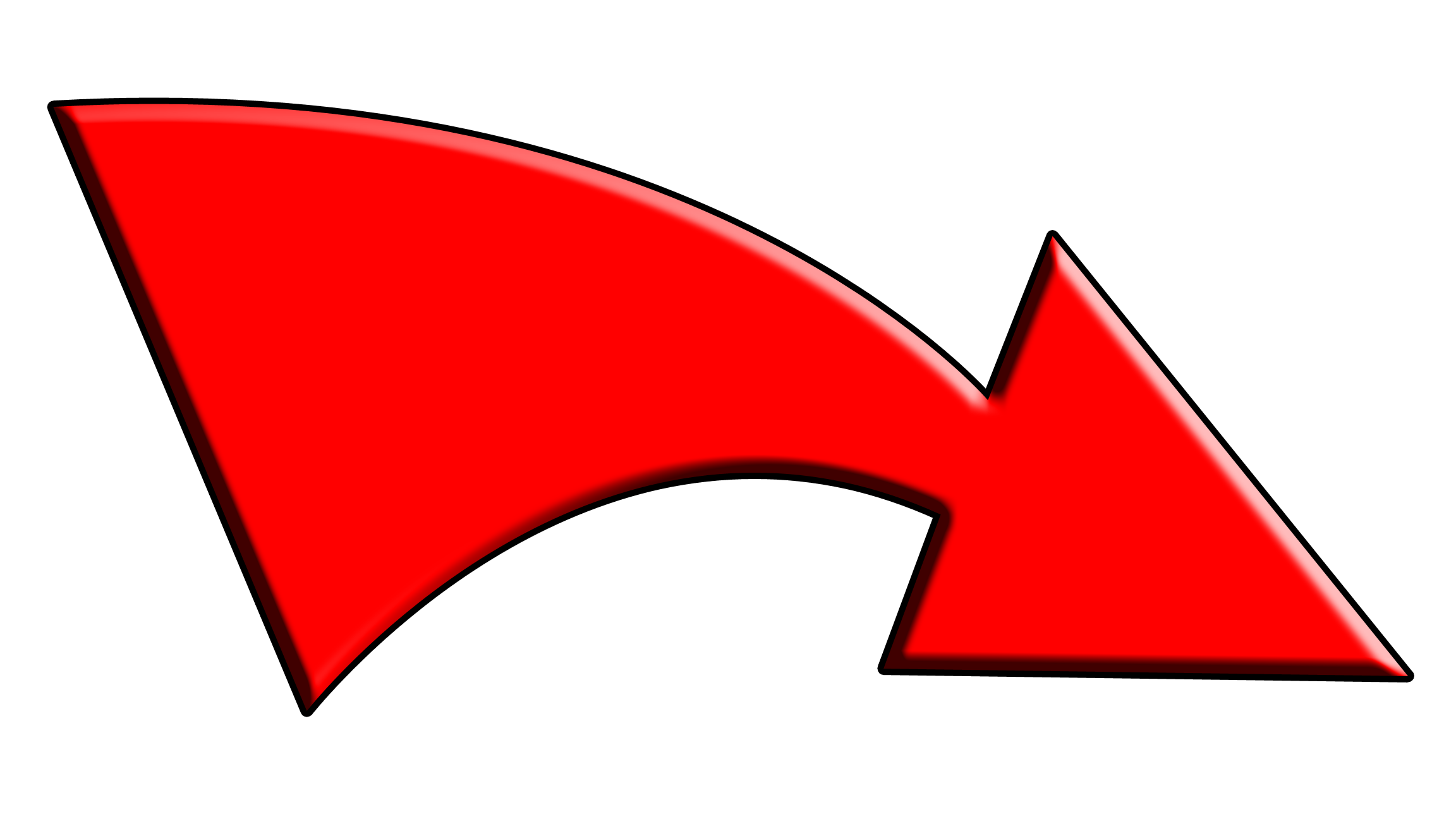 Red Arrow Clip Art Transparent PNG