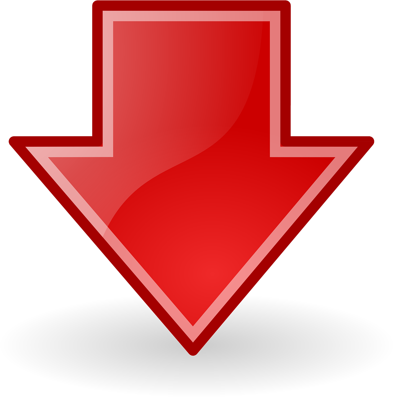 Red Arrow Download Free PNG Clip Art