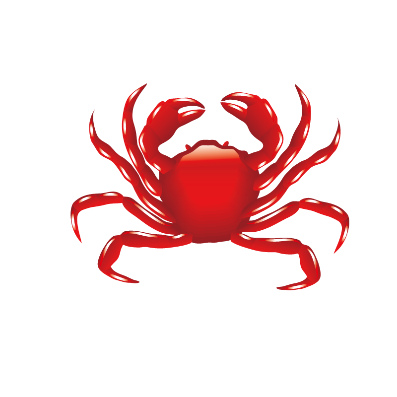 Red Crab PNG Photo Image
