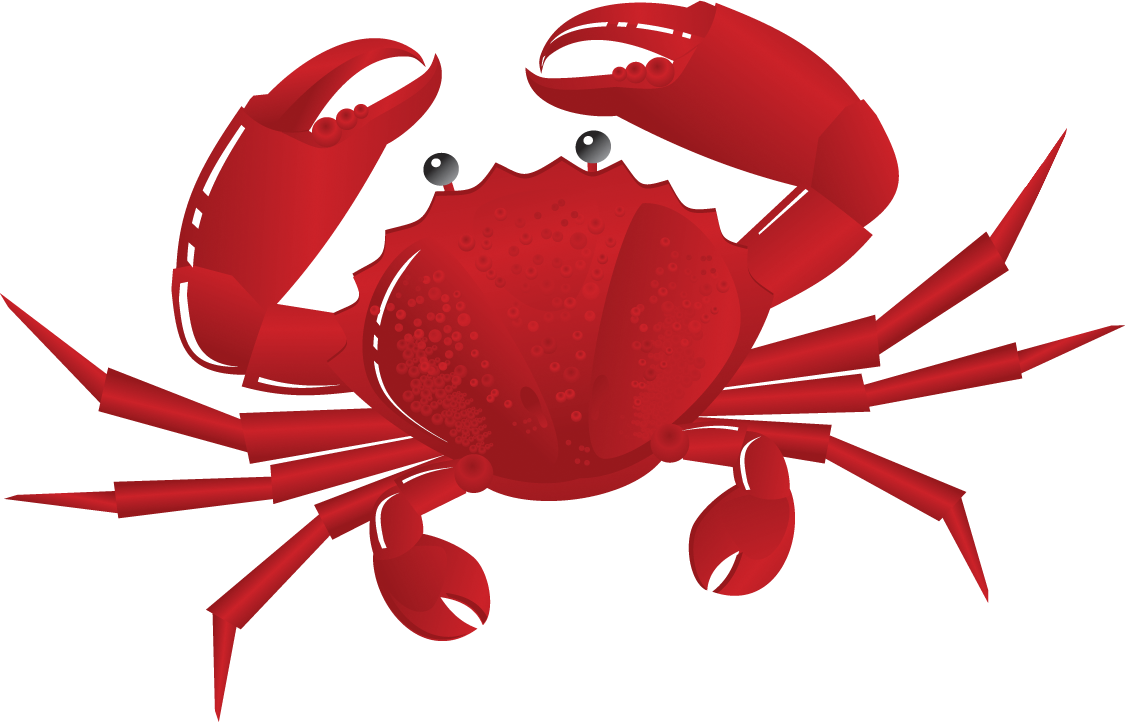 Red Crab Transparent File