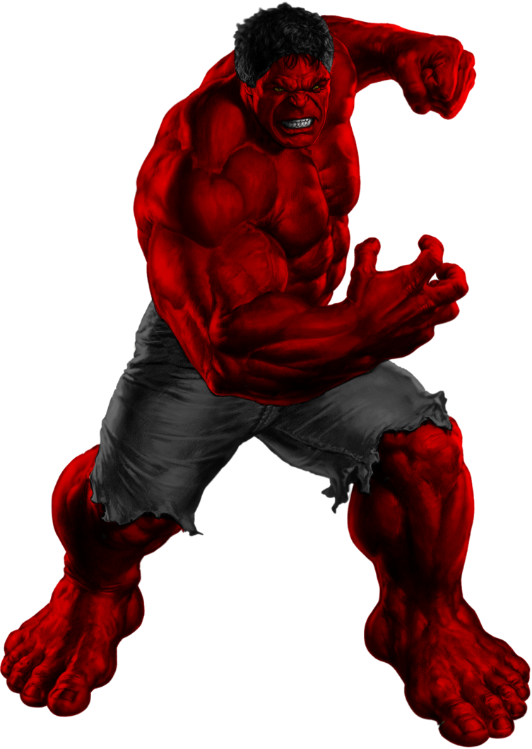 Red Hulk Free PNG