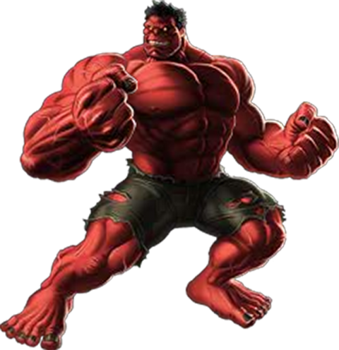 Red Hulk PNG Photo Image