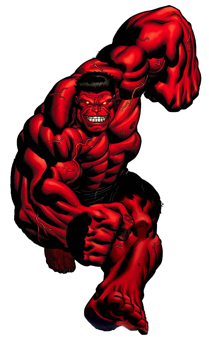 Red Hulk Transparent Images