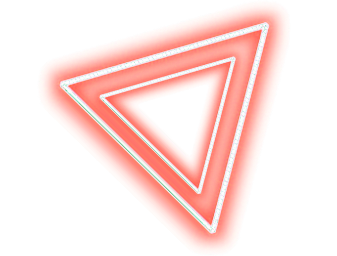 Red Triangle PNG Images HD