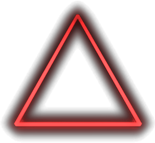 Red Triangle PNG Photos