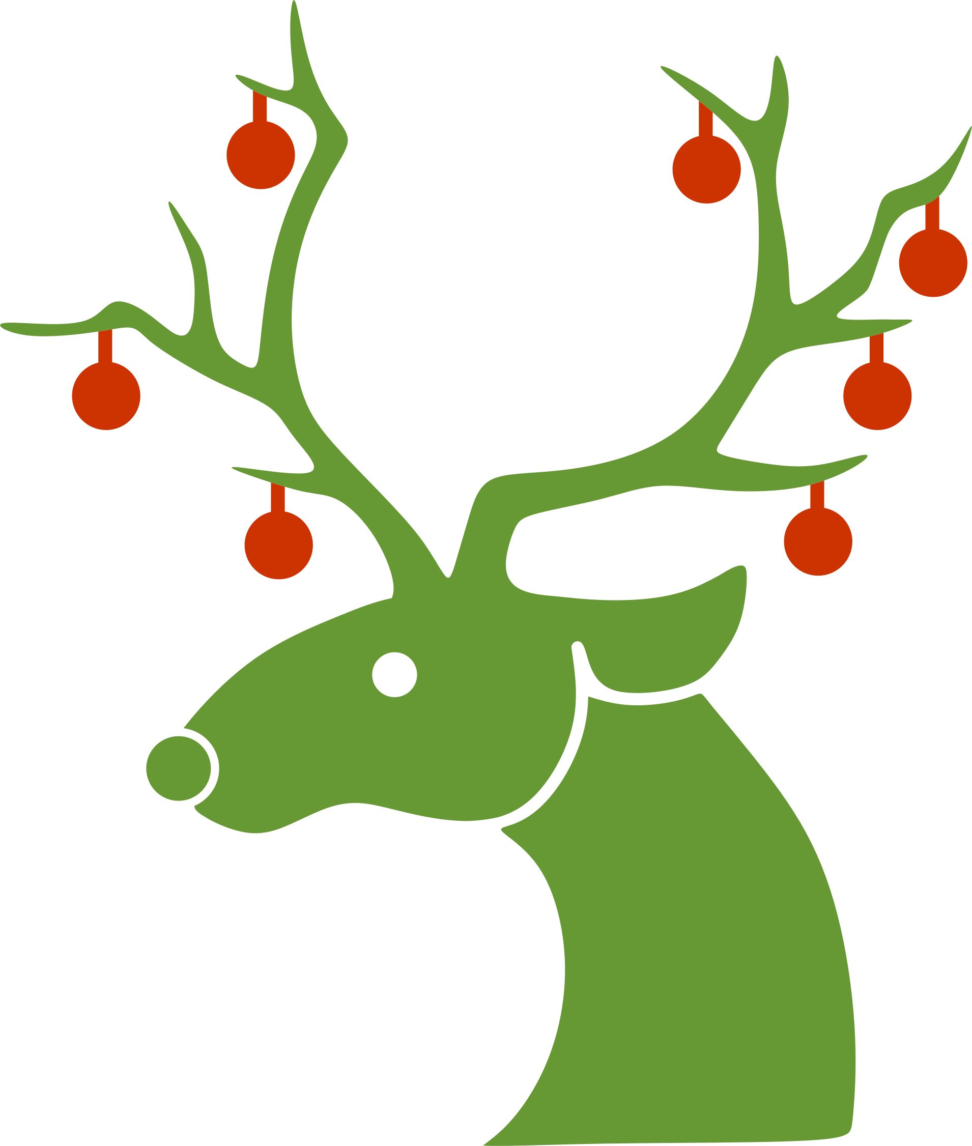 Reindeer PNG Pic Clip Art Background