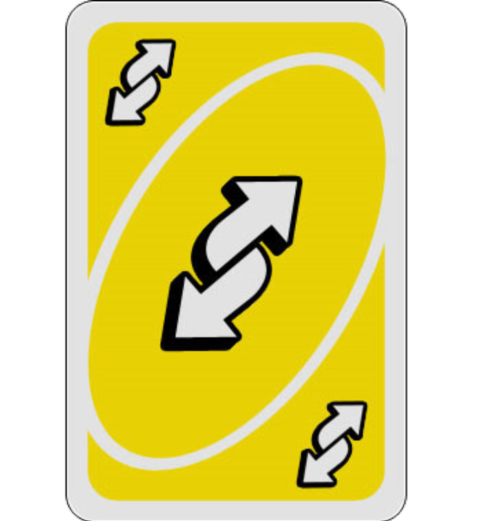 Reverse Uno Transparent Free PNG