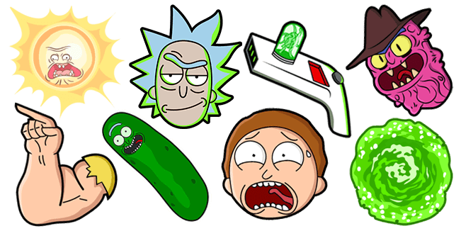 Rick And Morty Wallpaper Background PNG Image