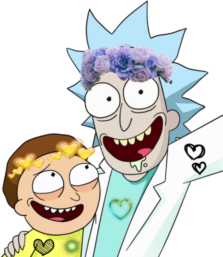 Rick And Morty Wallpaper Transparent Image