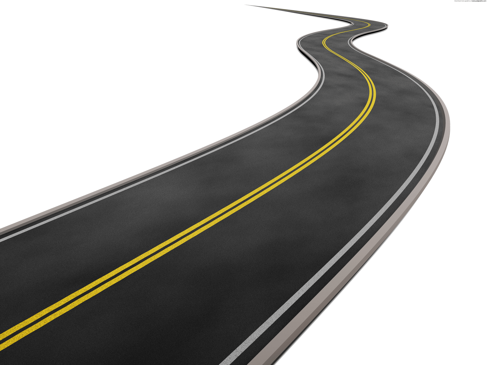 Road Background PNG Image