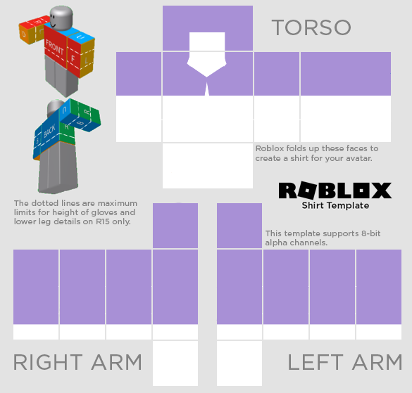 Roblox Shirt Templates How To Create Roblox Shirts  Pants
