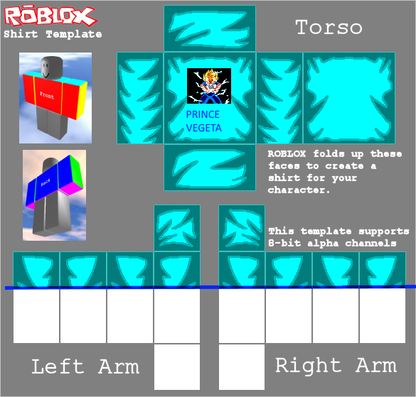 Download Roblox Templates - Full Size PNG Image - PNGkit