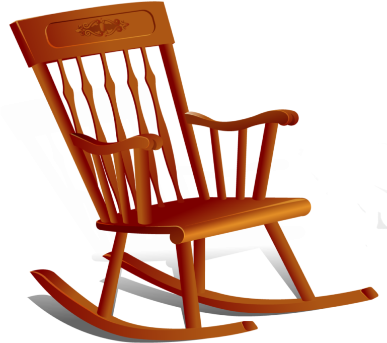 Rocking Chair Background PNG