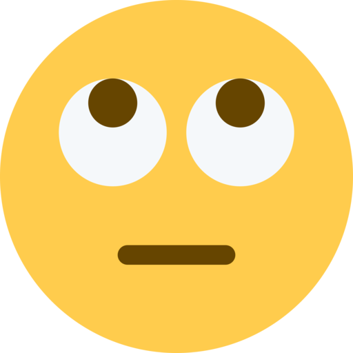 Rolling Eyes Emoji Background PNG Image