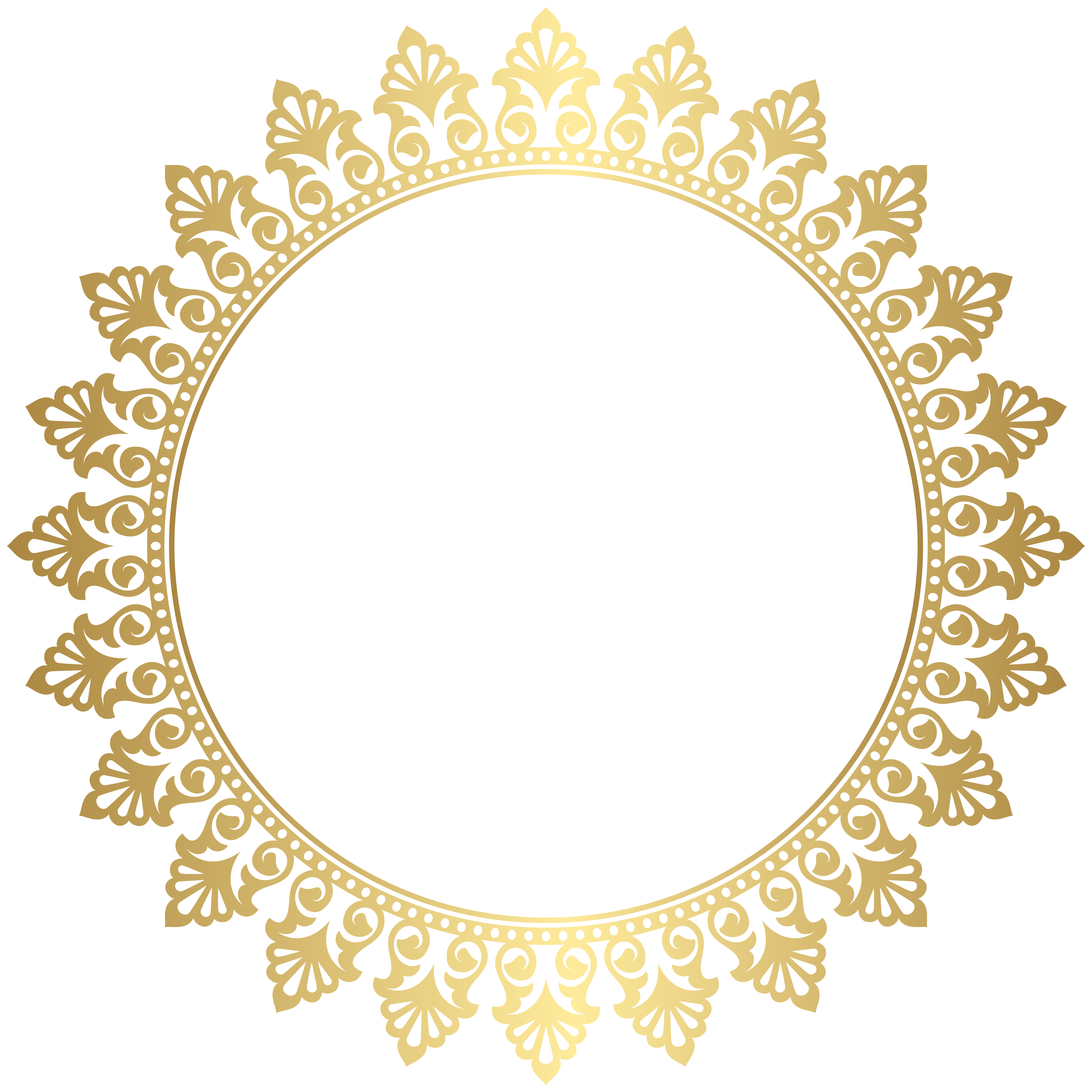Round Circle Background PNG Image