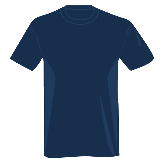 Round Neck T-Shirt PNG HD Quality