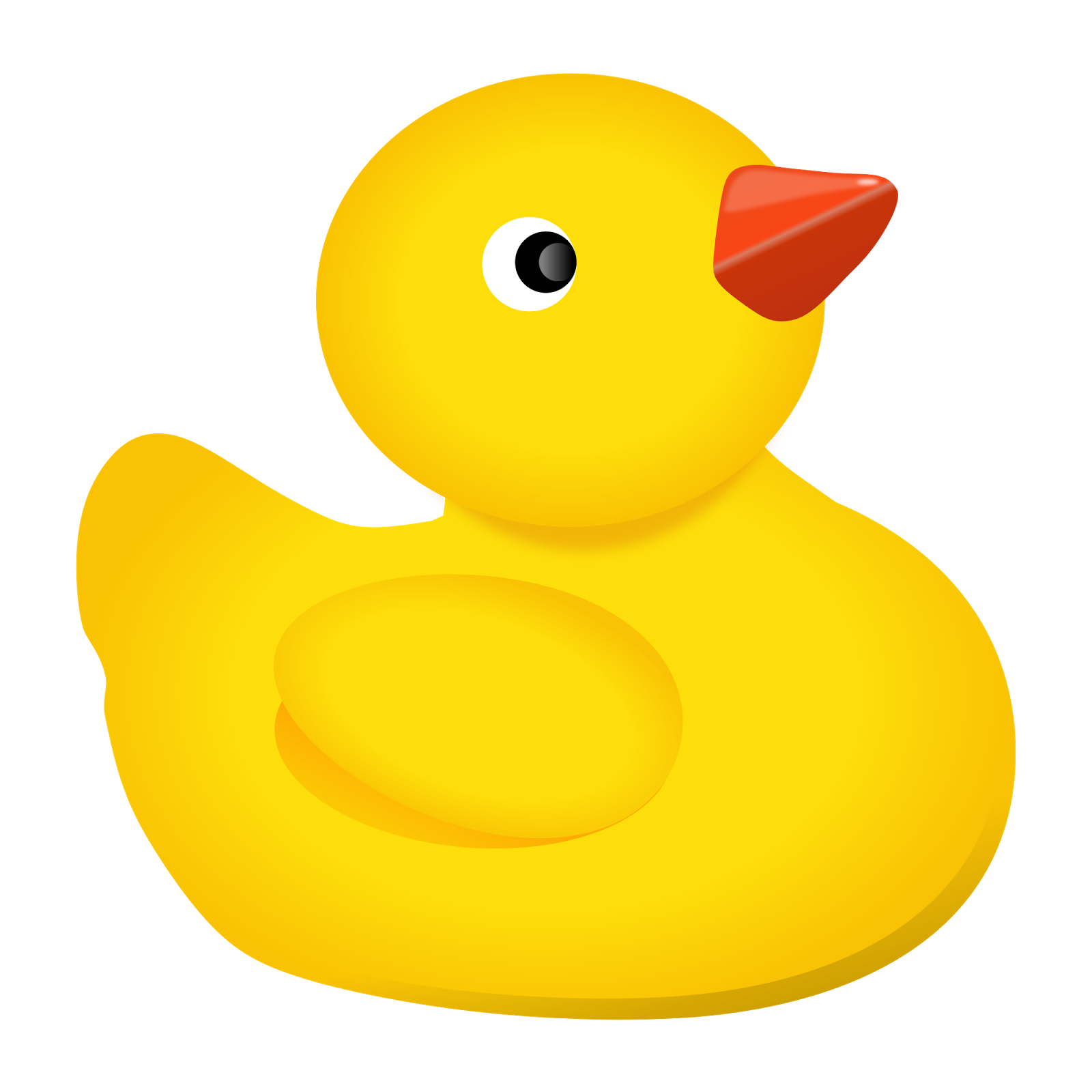 Rubber Duck Background PNG Clip Art