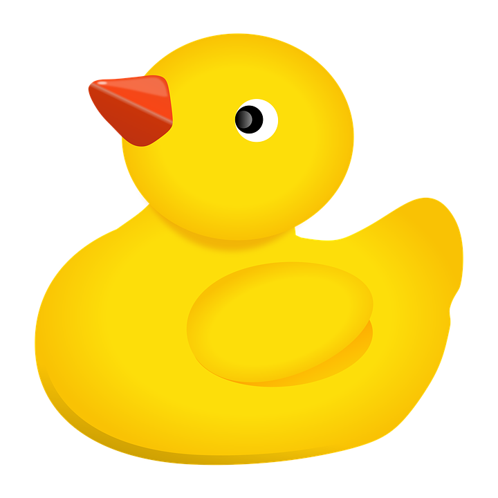 Rubber Duck PNG Clipart Background